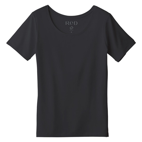 ReD バイタルテックシリーズ Uネックインナー（女性用） ブラック L